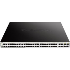 D-Link Switch DGS-1210-52MP 48GE PoE+ 4SFP