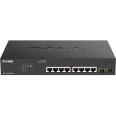 D-Link Switch DGS-1100-10MPV2 8GE PoE+ 2SFP