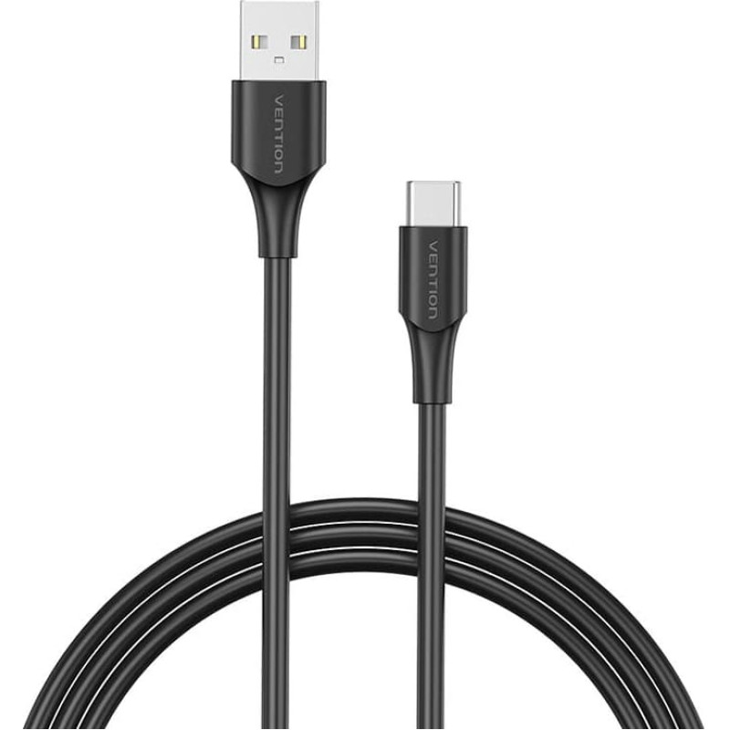 Vention CABLE USB-C TO USB2.0/0.5M BLACK CTHBD VENTION