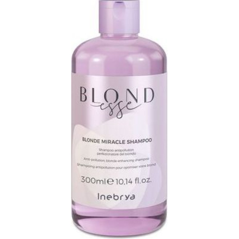 Inebrya Blondesse Blonde Miracle Shampoo nutritional hair shampoo blonde 300ml