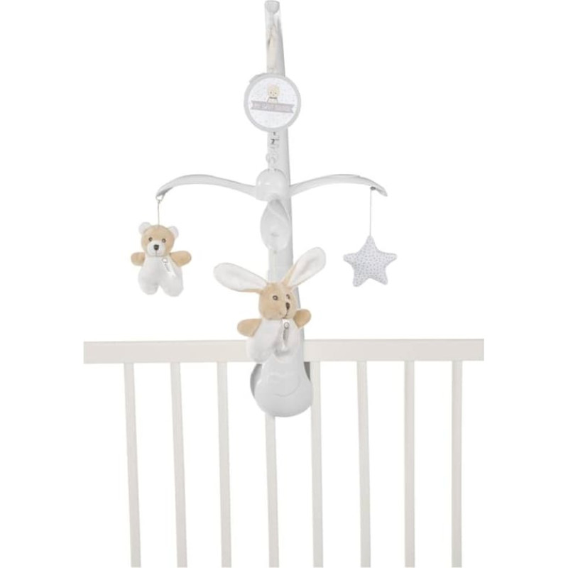 Chicco Doudou carousel bear & bunny