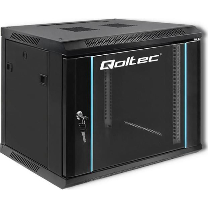 Qoltec Szafa Qoltec Wisząca 19" 9U (54463)