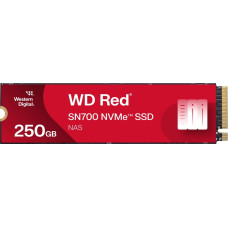 Western Digital SSD WD Red SN700 250GB M.2 2280 PCI-E x4 Gen3 NVMe (WDS250G1R0C)