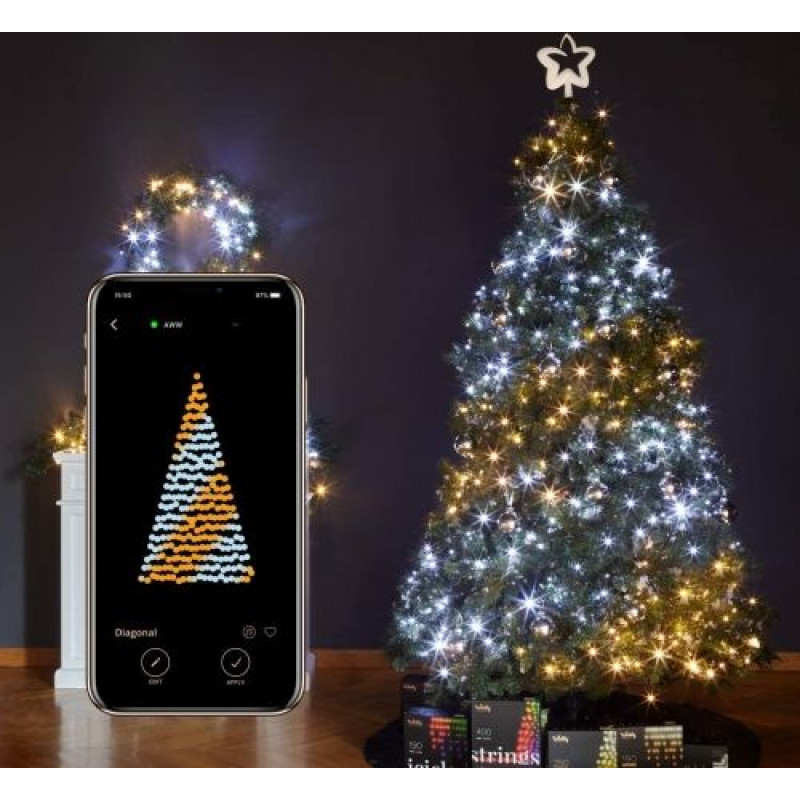 Twinkly Smart Christmas lights Twinkly 250 AWW 20m