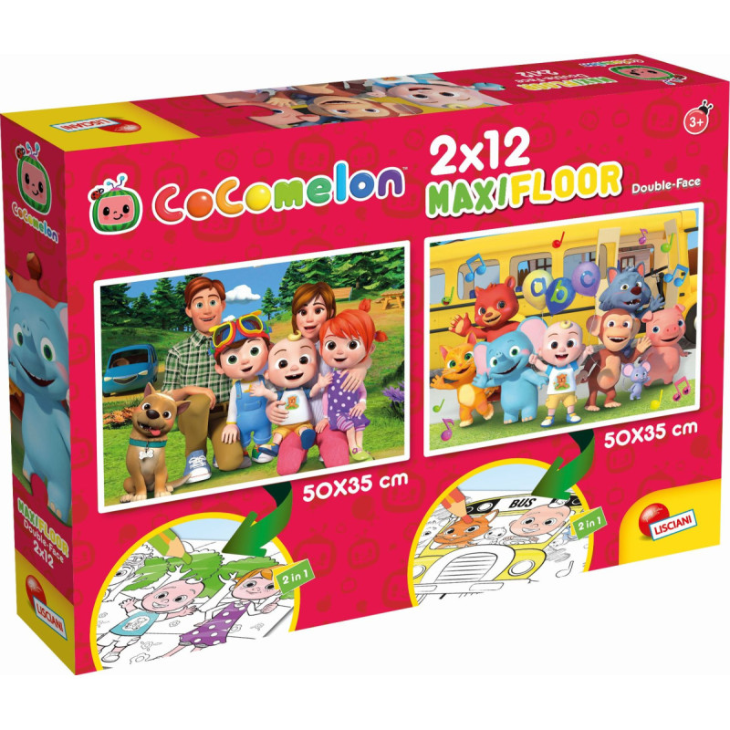 Lisciani LISCIAN COCOMELON TWO-STROWN SUBLOGY PUZZLES 2X12 EL. Let's go to the spacer.