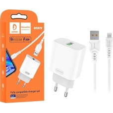 Denmen Loader Denmen Network charger Denmen DC07 + USB cable White Iphone