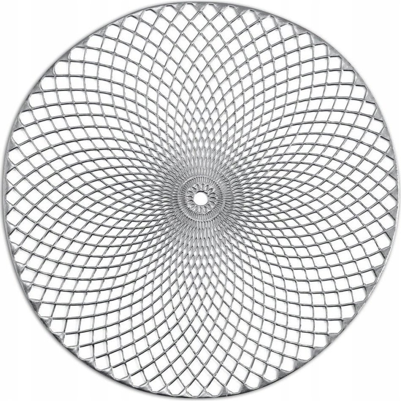 Zeller Podkładka pod talerz MANDALA, &Oslash; 38 cm, kolor srebrny
