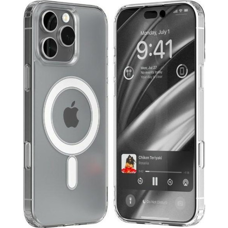 Mercury Goospery Mercury Mercury etui MagSafe Jelhard iPhone 16 Pro Max 6,9" transparent