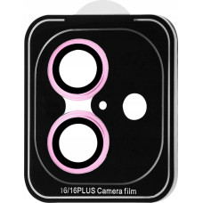 Etumi Osłona Szkło Hartowane 9h Na Obiektyw Aparat Do Iphone 16 / 16 Plus - R&oacute;żowy / Cppaip16pl19