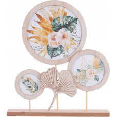 Home Styling Collection Ramka na 3 zdjęcia, okrągła, &Oslash; 7,5 cm, &Oslash; 10,5 cm, &Oslash; 17 cm