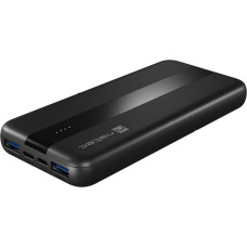 Natec Power Bank | Trevi Slim Q V2 | 10000 mAh | Black