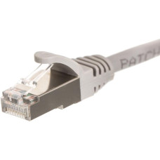 Netrack patchcord RJ45, cat. 6 FTP, 1m grey - BZPAT16F