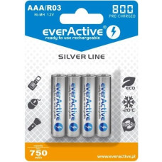 Everactive Silver Line AAA / R03 800mAh Battery 4 pcs.