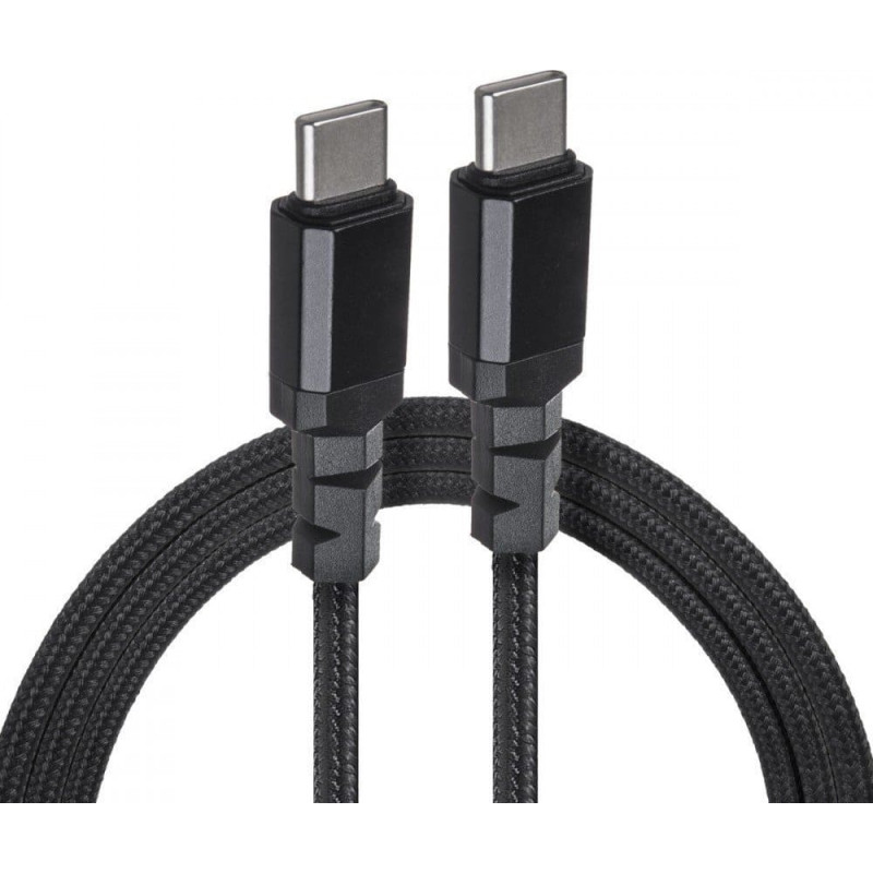 Maclean Kabel USB Maclean USB-C - USB-C 1 m Czarny (3)