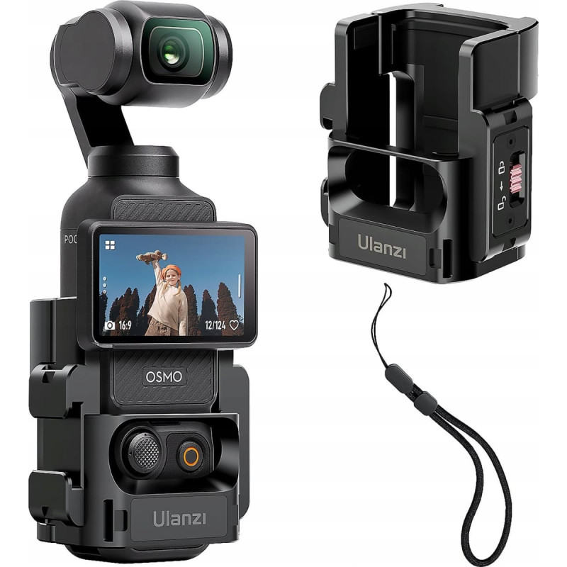 Ulanzi Obudowa Osłona Uchwyt Mocowanie System Gopro 1/4"" Iso Do Dji Osmo Pocket 3 / C014 / Pk-06