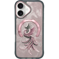 Mercury Goospery Etui Nimmy Magnetic Fantasy Animal       MagSafe do iPhone 16 różowo złoty