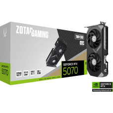 Zotac GeForce RTX 5070 Twin Edge OC, graphics card DLSS 4, 3x DisplayPort, 1x HDM