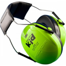 3M Austiņas Peltor Kid SNR 27dB, zaļas, 3M