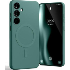 Mercury Goospery Mercury MagSafe Semi-Silicone Sam S24 FE S721 zielony /green