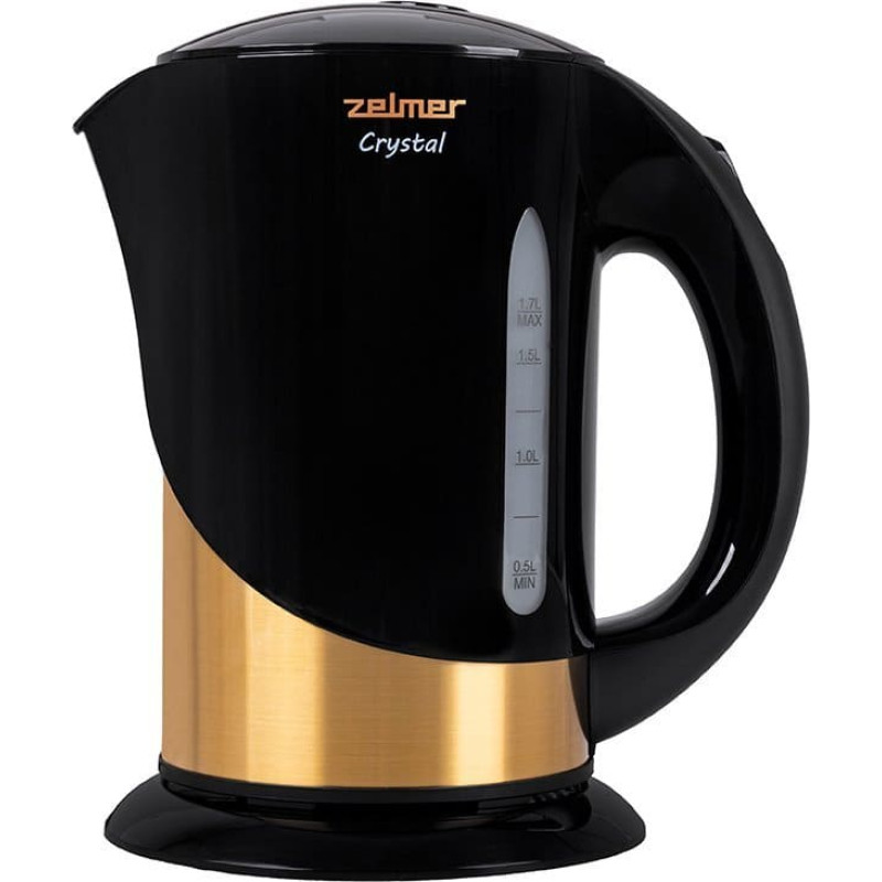 Zelmer Czajnik Zelmer ZCK7630 Crystal Gold Czarny