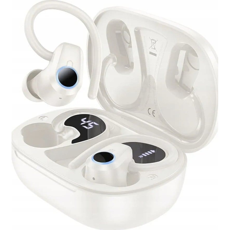 Hoco Słuchawki Hoco HOCO słuchawki bezprzewodowe bluetooth TWS EQ8 białe