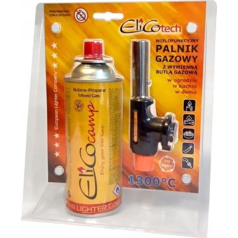 Unilight Palnik na gaz RK-3103 + gaz Elicocamp 220g