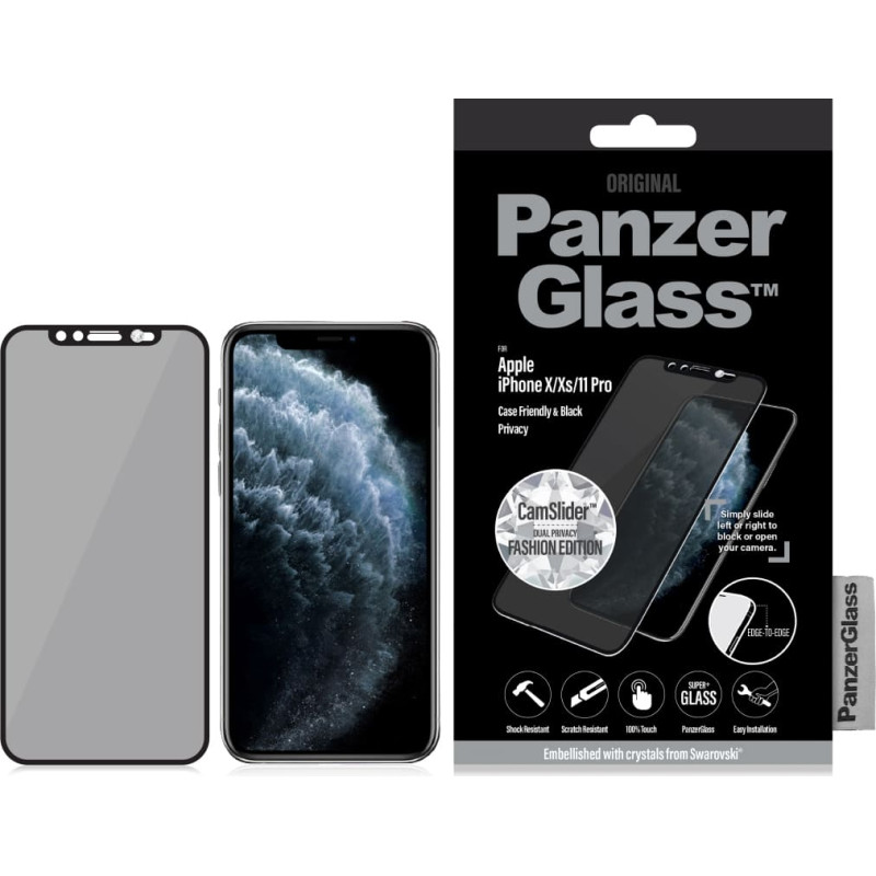 Panzerglass P2680 Mobilā tālruņa ekrāna un aizmugures aizsargs Caurspīdīgs ekrāna aizsargs Apple 1 pcs