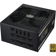 Cooler Master MWE 1250 V2 Black, PC power supply black, 1x 12-pin high power GPU, 3x PCIe, cable management, 1250 watts