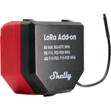 Shelly LoRa add-on, radio module black, pack of 2
