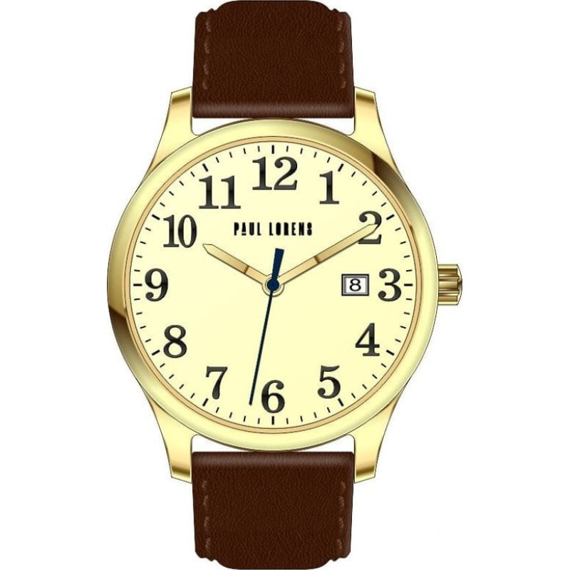 Paul Lorens Zegarek męski Paul Lorens LUCAS PL20016A-4B2