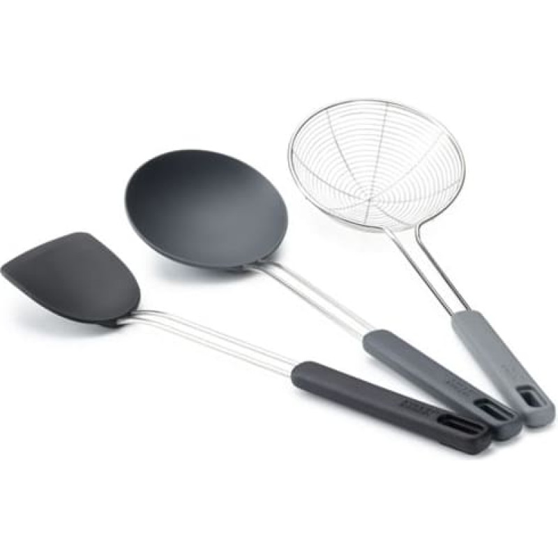 Joseph Joseph Nest Fusion 3-pcs. Black Wok Utensil Set