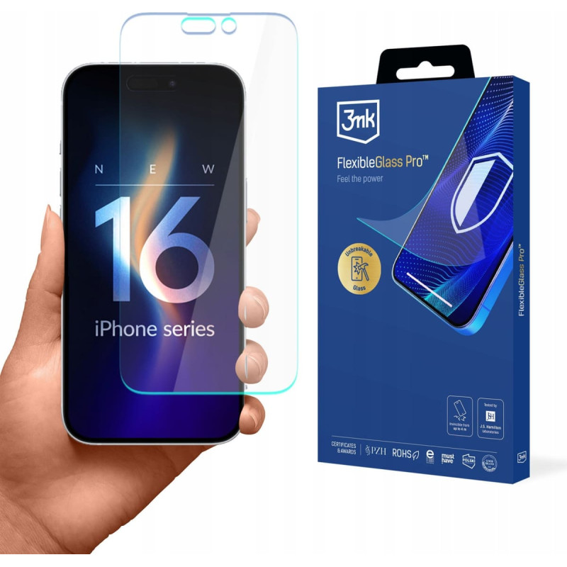 3MK Apple iPhone 16 Pro Max - 3mk FlexibleGlass Pro v2.0