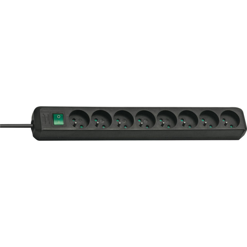 Brennenstuhl Power strip Brennenstuhl Eco-Line 8 sockets 3 m black (1159301018)