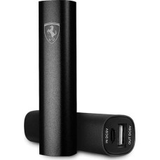 Ferrari Powerbank Ferrari Ferrari Powerbank FEPBM12BBK 2500 mAh czarny/black Racing uniwersalny