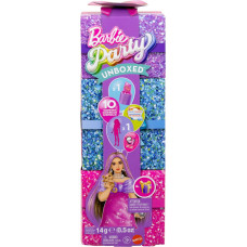 Mattel Barbie Barbie Party Unboxed Barbie Glam Party Series - Pink Doll