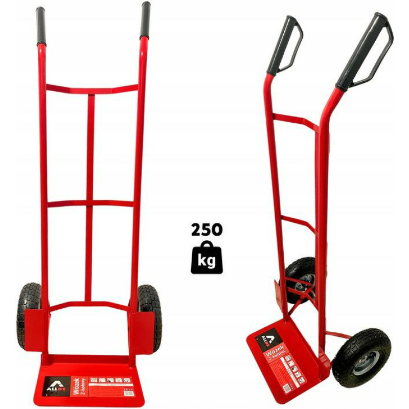 Allbe W&Oacute;ZEK TRANSPORTOWY DWUKOŁOWY DO 250 KG