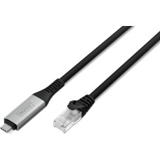Digitus Kabel USB-C 3.2 Gen1 - RJ45 Ethernet, 1 Gbit/s, 5 m
