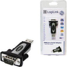 Logilink USB adapter LogiLink USB - RS-232 Black (AU0034)