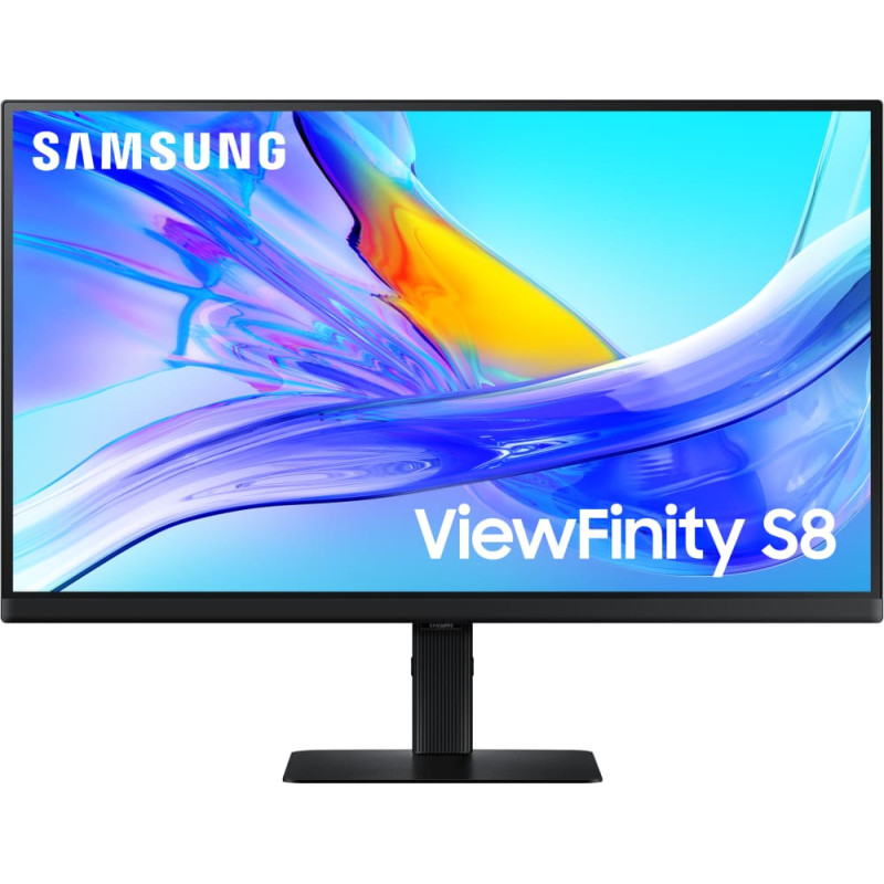 Samsung LCD Monitor|SAMSUNG|27"|4K|Panel IPS|3840x2160|16:9|60Hz|5 ms|Swivel|Pivot|Height adjustable|Tilt|Colour Black|LS27D800UAUXEN