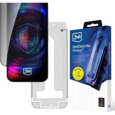 3MK Szkło hartowane 3MK HardGlass Max        Privacy z aplikatorem do Apple iPhone 13/13 Pro/14/16E