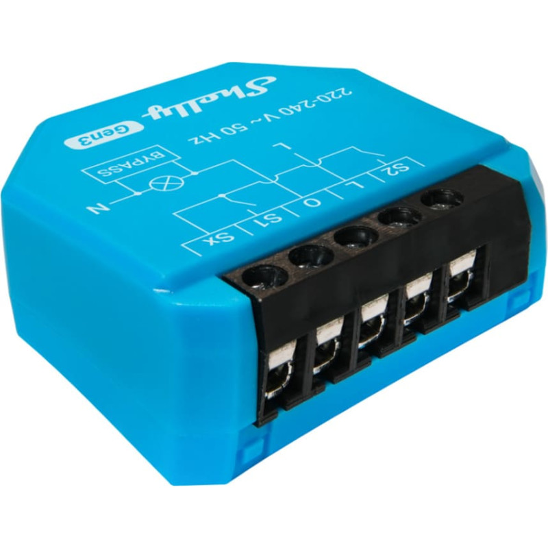 Shelly 1L, Relay cyan