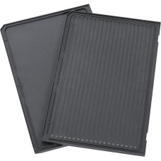 Steba Grill Plate: Bottom, rippled, smooth - Accessories: PG 4