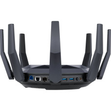 Asus AX6000 Dual Band Router | RT-AX89X | 802.11ax | 4804+1300  Mbit/s | 10/100/1000 Mbit/s | Ethernet LAN (RJ-45) ports 8 | Mesh Support Yes | MU-MiMO Yes | Antenna type 8xExternal | 2xUSB 3.1 Gen 1