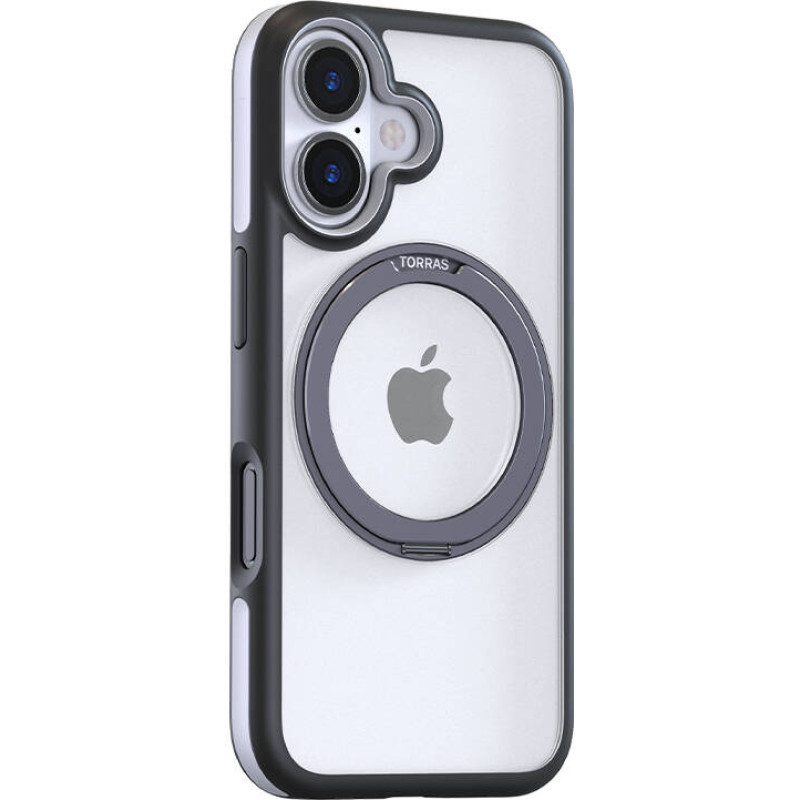 Torras Case Torras Ostand R Fusion dla iPhone 16 Plus (Czarne)