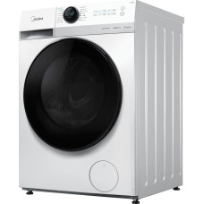 Midea Washing Machine | MF200W80WB/W-HR | Energy efficiency class A | Front loading | Washing capacity 8 kg | 1400 RPM | Depth 48 cm | Width 60 cm | Display | LCD | Steam function | White