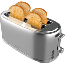 Cecotec Toast&Taste 1600 Retro Double Inox Upright