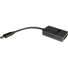 Inter-Tech Adapter K-1696-P2, USB-C 3.2 Gen 2 > M.2 SSD black, supports PCIe (NVMe) and SATA SSDs