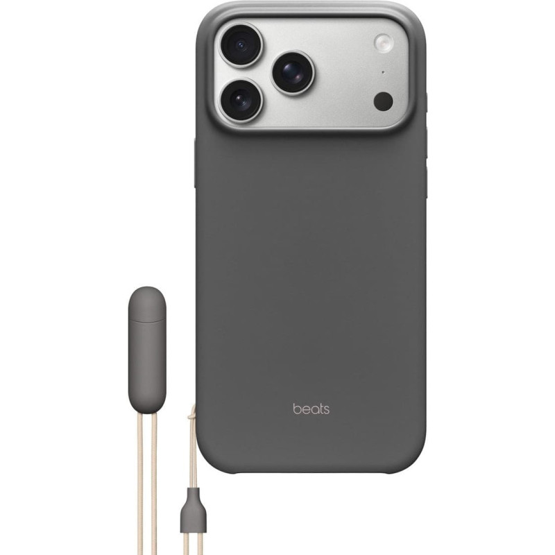 Apple Beats iPhone 17 Pro Max Kickstand Case with MagSafe and Camera Control - Granite Gray