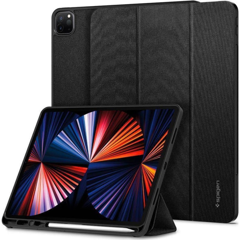 Spigen Etui na tablet Spigen Etui Spigen Urban Fit Apple iPad Pro 12.9 2021 (5. generacji) Black