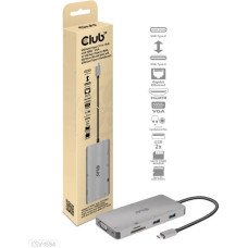 Club3D I/O HUB 9IN1 USB-C/CSV-1594 CLUB3D